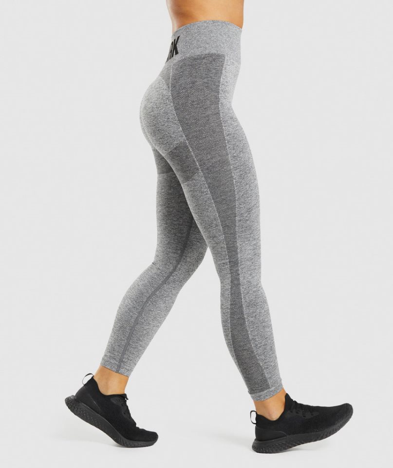 Women's Gymshark Flex High Waisted Leggings Grey | NZ 2YKRLI